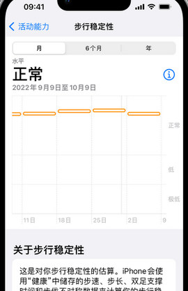 淮安iPhone手机维修如何在iPhone开启'步行稳定性通知'